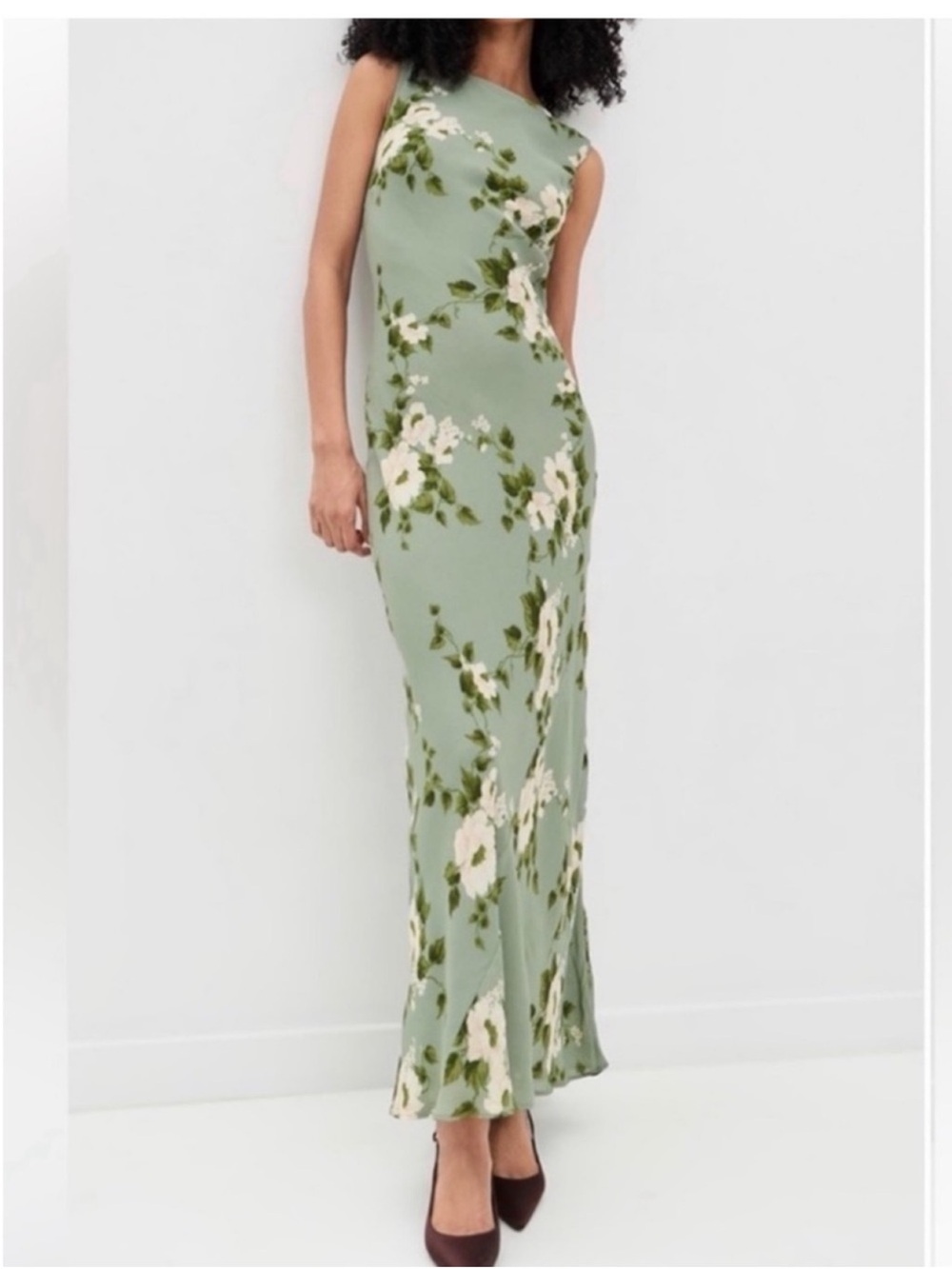 ✨NEW✨Reformation Prescott Floral Maxi
Dress Green